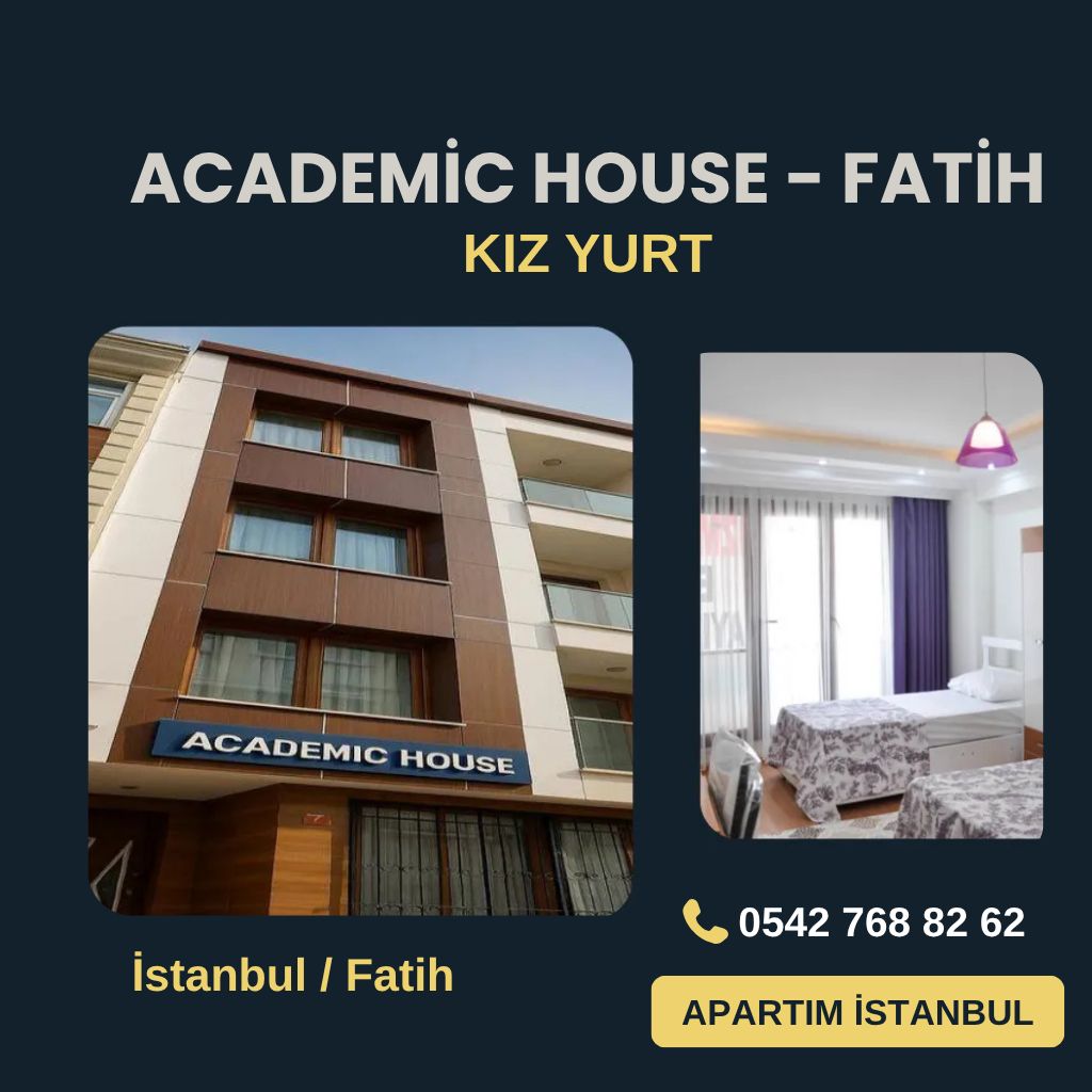 Academic House - Fatih / Avrasya Çapa Kız Öğrenci Yurdu